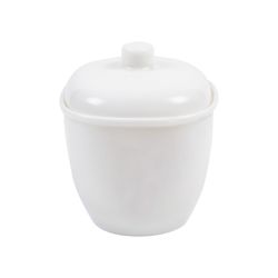 Azucarero Blanco con Tapa