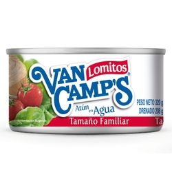 Atún Lomitos en Agua Van Camp's 208 g drenado