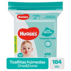 Toallas Húmedas Huggies Cuidado 4 en 1 - 184 un.