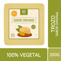 Queso Vegano Plant Good Envasado Trozo 200 g