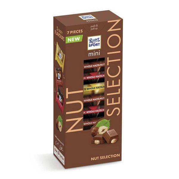 Ritter Sport Chocolate de Leche con Avellanas Mini