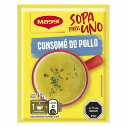 Sopa Maggi para Uno Consomé de Pollo 12 g