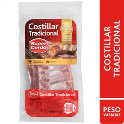 Costillar Tradicional Pequeño Super Cerdo kg