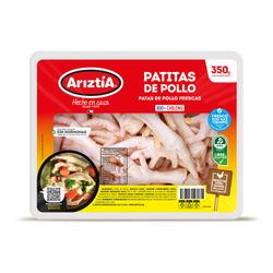 Pack 9 un. Patas de Pollo Ariztía 350 g