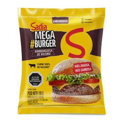 Hamburguesa Vacuno Sadia 185 g