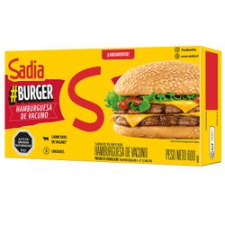 Hamburguesa Vacuno Sadia 600 g