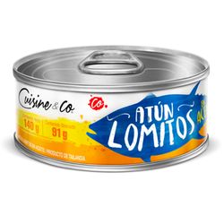 Atún Cuisine & Co Aceite 91 g drenado, 140 g neto