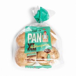 Pan de Hamburguesa Sésamo XL Cuisine & Co 8 un.