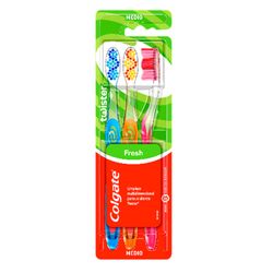 Pack 3 un. Cepillo de Dientes Colgate Twister Medio