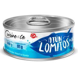 Atún Cuisine & Co Agua 91 g drenado, 140 g neto