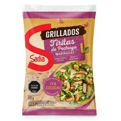 Filetitos de pollo grillado tira 400 g