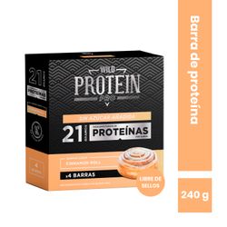 Barra Proteína Wild Protein Pro Cinnamon Roll 4 un.