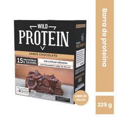 Barra Proteína Wild Protein Chocolate 5 un. 45 g, 225 g neto
