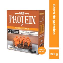 Barra Proteína Wild Protein Caramelo 5 un. 45 g, 225 g neto
