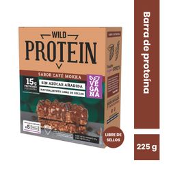 Barra Proteína Vegana Wild Protein Mokka 5 un. 45 g, 225 g neto