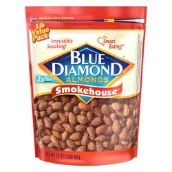 Almendras Blue Diamond Ahumadas Doypack 453 g