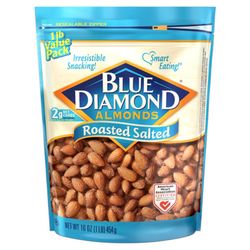 Almendras Blue Diamond Tostadas Doypack 453 g