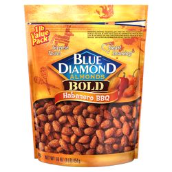 Almendras Blue Diamond Habanero BBQ Doypack 453 g