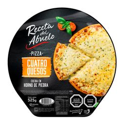 Pizza 4 Quesos Receta del Abuelo 525 g