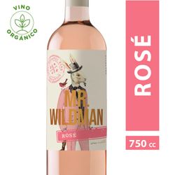Vino Orgánico Mr Wildman Rose 12.5° 750 cc