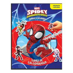 Libro Marvel Spidey con Calcomanías