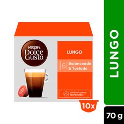 Café Nescafé Dolce Gusto Lungo 10 Tazas