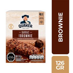 Barra Cereal Quaker Brownie 6 un.