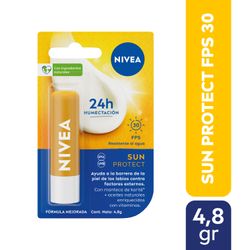 Bálsamo Labial Nivea Sun Protect FPS 30