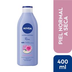 Crema Corporal Nivea Rosa & Aceite de Argán 400 ml