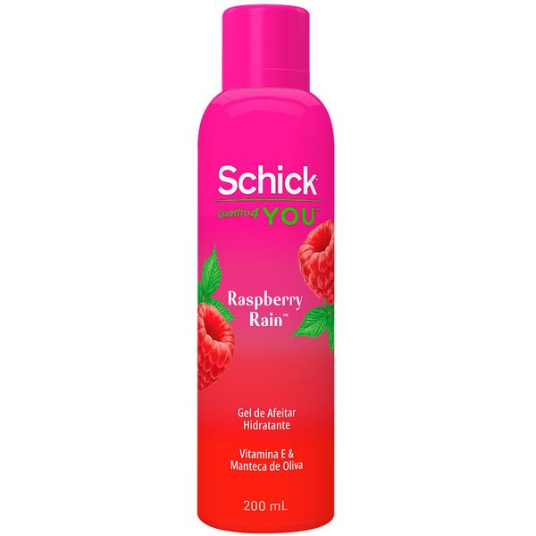 Schick Gel de Afeitar Raspberry Rain