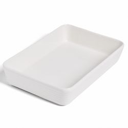 Fuente Porcelana Rectangular