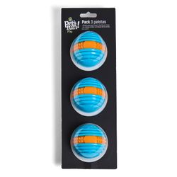 Pack de 3 Pelotas Ranuradas