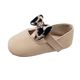 Zapatilla Gateador Bebé Mafalda Bow Beige - imagen 1