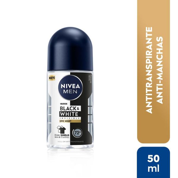 Nivea Desodorante Roll On Black & White Epic Night