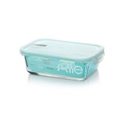 Contenedor Vidrio Rectangular 1 L