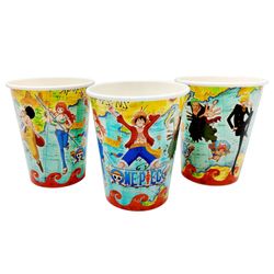 Vasos de Polipapel One Piece 6 un.